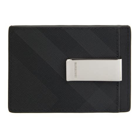 burberry monogram card holder|Burberry card holder money clip.